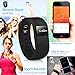 Fitness Tracker TW64 Smart Watch TopBest Bluetooth Bracelet Call Remind Remote self-timer Smart band Calorie Counter Wireless Pedometer Sport Sleep Monitor For Android IOS Phone (Black)