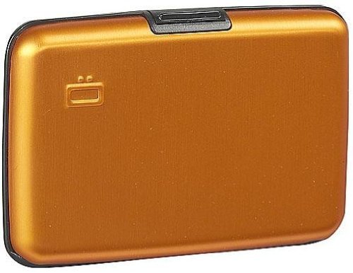 Ogon Aluminum Wallet Orange