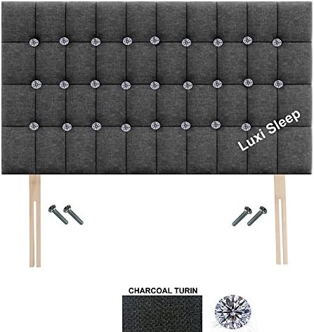 luxisleepltd DIAMANTE BUTTON HEADBOARD IN 2ft5,3ft,4ft,4ft6,5ft,6ft !!!!NEW!!!! (3ft, lime)