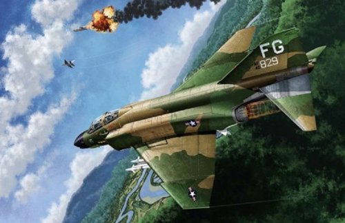 Academy 12294 Phantom F-4c Vietnam 1:48 Plastic Kit