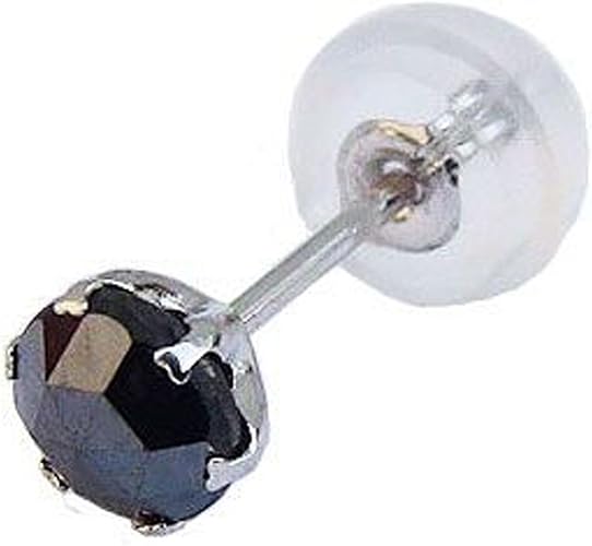 Amazon 真珠の杜 メンズ ピアス 片耳用 ブラックダイヤモンド 0 35ct Pt900 プラチナ ピアス 通販