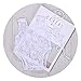 ARLAYO Newborn Girl Photography Outfits Lace Bow Vest Bodysuits and Headband (White)