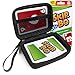 FitSand(TM) Carry Travel Zipper EVA Hard Case for Skip BO Card Game - Black Box, Blacker Box, Best Protection for Skip BO Cards