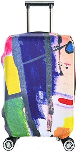 Dofover Luggage Cover Protector Elastic Spandex Travel Suitcase Protective Cover Fits 18-32 inch Suitcase