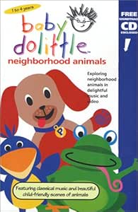 Amazon Com Baby Dolittle Neighborhood Animals With Cd Vhs Baby Einstein Movies Tv