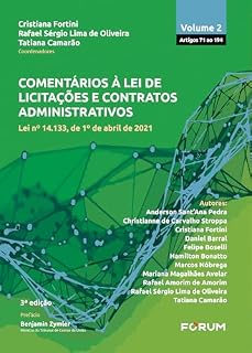 Livro Comentários À Lei De Licitações E Contratos Administrativos - VOL 2: Lei nº 14.133, de 1º de abril de 2021
