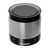 Etekcity RoverBeats T16 Ultra Portable Wireless Bluetooth Speaker, Enhanced Bass (Gray)
