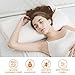 Jiaao Memory Foam Pillow for Neck Pain Orthopedic Contoured Support Pillow for Sleeping, Best Bed Pillow for Side & Back Sleepers, Including Removable Cover with Invisible Zipper (Standard, white)