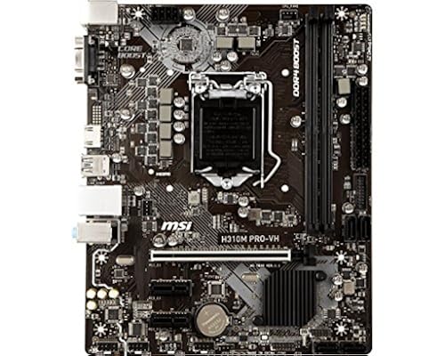 MSI Pro Series Intel Coffee Lake H310 LGA 1151 DDR4 Onboard