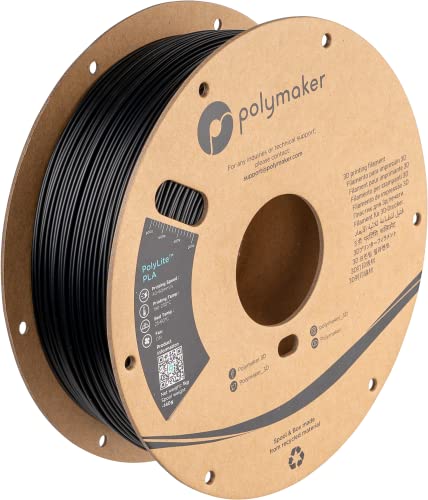 Polymaker PA02001 PolyLite Filament PLA 1.75mm 1000g Black 1 pc(s)