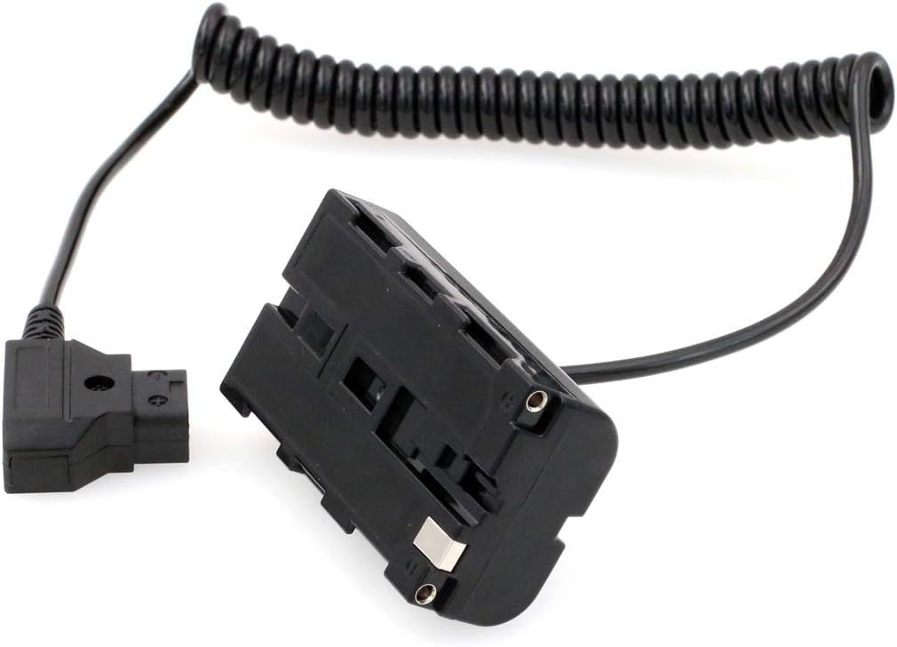 HangTon Camera Monitor D-tap NP-F970 F550 Dummy Battery DC Coupler Power Adapter for Atomos Shogun Inferno Ninja - Image 3
