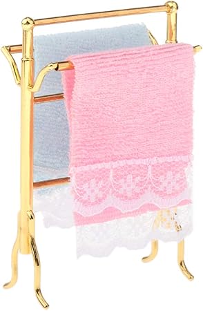 Amazon.es: Modelo de Toallero con 2 Toallas, Juguete de ...