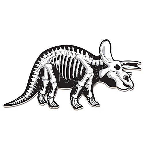 Learning Resources Jumbo Dinosaur Floor Puzzle, Triceratops
