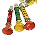Bhbuy Baby Kid Children Wooden Musical Instrument Trumpet Hooter Bugle Suona Toy