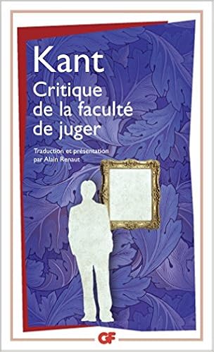 Critique de la faculté de juger, by Emmanuel Kant