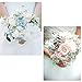 Hotsaleglobal 12pcs Bouquet Holders Bridal Bouquet Wedding Bouquet Holder Decoration Floral Foam Flower Handle