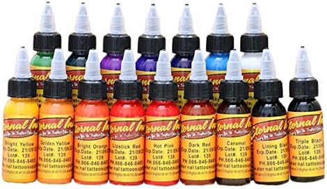 Professional Tattoo inks 1 oz/(30ML) 3 Bottle Tattoo Ink Set 3 Basic Color