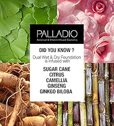 Palladio Dual Wet and Dry Foundation with sponge