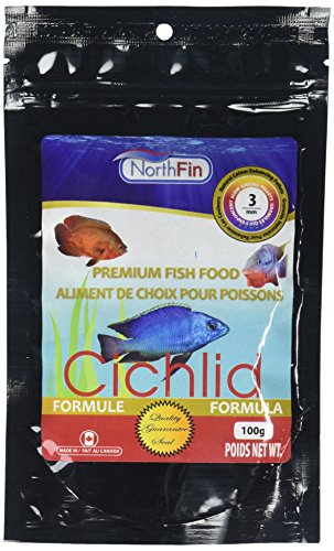 Northfin Food Cichlid Formula 3mm Pellet 100 Gram Package