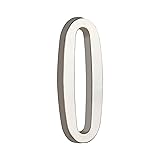 HASWARE 4 Inch Self Adhesive House Number, Modern
