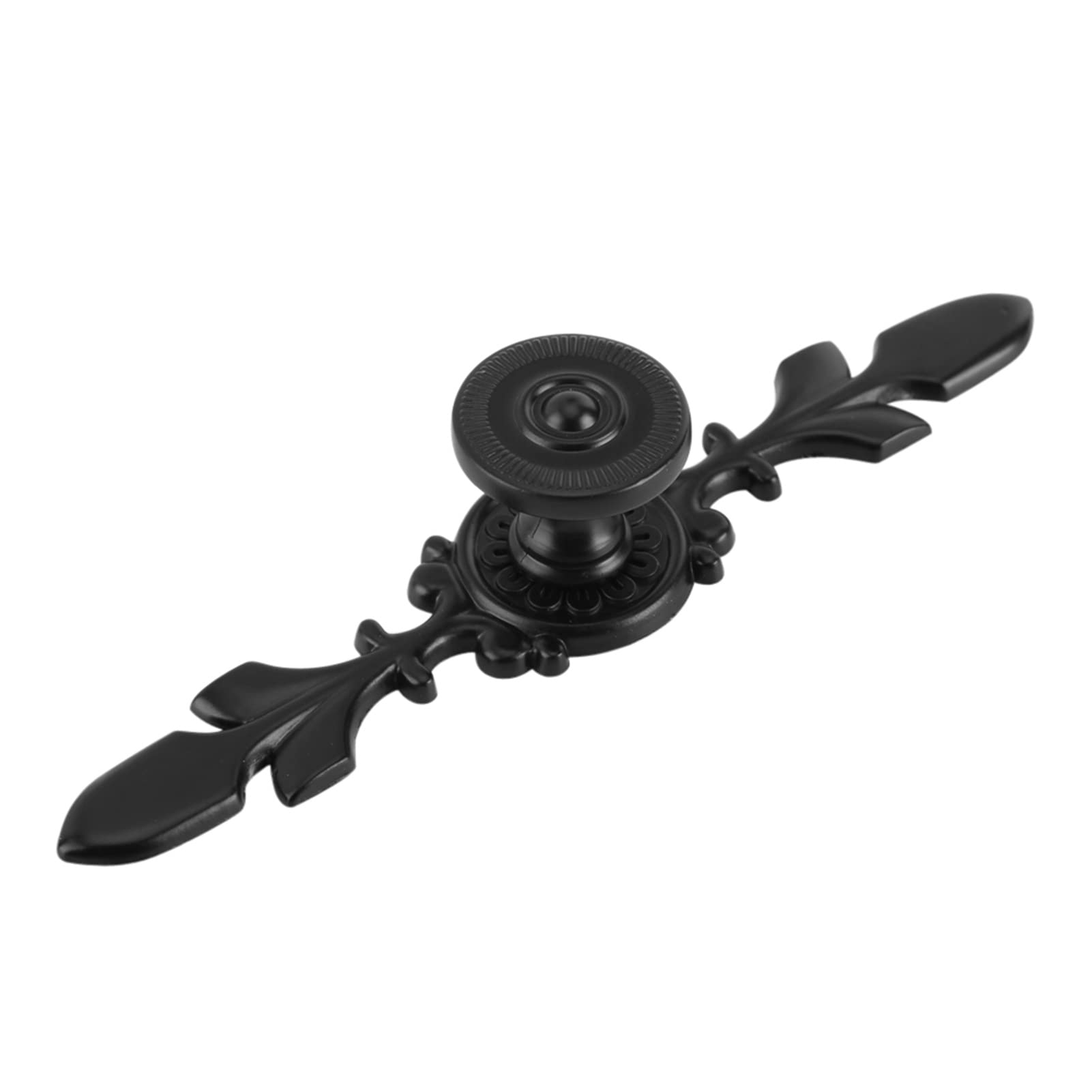 Alvinlite European Style Vintage Handles Pulls|Door Knob Pull for Drawer Furniture Cabinet Door Dresser Cupboard Closet Home Decor |Black| gold drawer