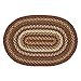 VHC Brands 10713 Rustic & Lodge Flooring-Tea Cabin Green Oval Jute Rug