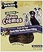 Three Dog Bakery Classic Cremes Baked Dog Treats, Carob With Vanilla Filling, 13 Oz