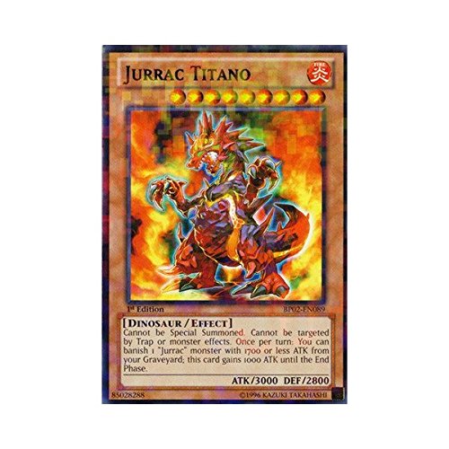 Yu-Gi-Oh! - Jurrac Titano (BP02-EN089) - Battle Pack 2: War of the Giants - 1st Edition - Mosaic Rare