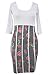 Pretid Womens Sparkling Print Hip Package Slim Midi Bodycon Club Party Dress