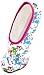Snoozies Skinnies Lightweight Slippers | Cozy Slippers for Women | Travel Flats On The Go | Preppy Dots Mini | Medium