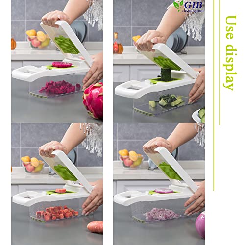 Onion Chopper Mutilfunctional Vegetable Chopper Dicer Slicer Cutter