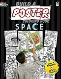Build a Poster Coloring Book--Space (Dover Build A Poster Coloring Book)