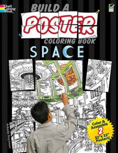 Build a Poster Coloring Book--Space (Dover Build A Poster Coloring Book)