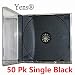 Yens 50 Standard CD Jewel Case - Assembled - Black 10.4mm