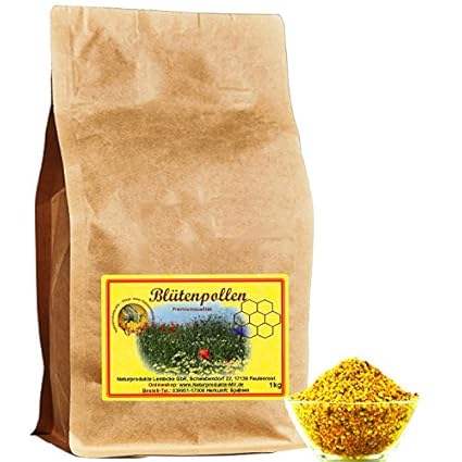 Blütenpollen (1kg) Premium Vielblütenqualität Blüten Bienenpollen
