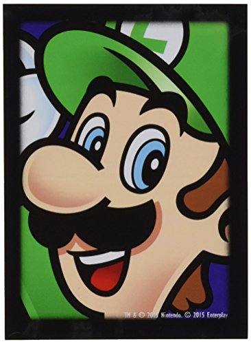 Luigi Super Mario Deck Protector Sleeves 65ct Ultra Pro