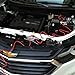 12V Cigarette Splitter Plug Heavy Duty Extension Cord with Battery Alligator Clamps
