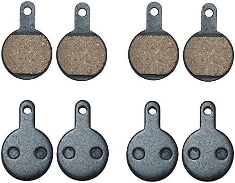 Sportsmann Bicycle Disc Brake Pads Semi-Metallic 4pairs for Tektro Novela 2011 Lyra IOX.11 I0 x 10x MTB Bike