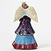 Jim Shore Beauty Blooms from Within Angel with Flowers in Glass Figurine