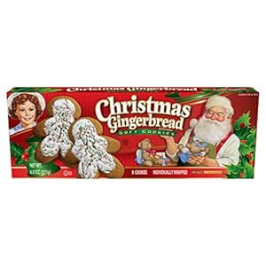 Amazon.com : Little Debbie Christmas Gingerbread Cookies, 8 count