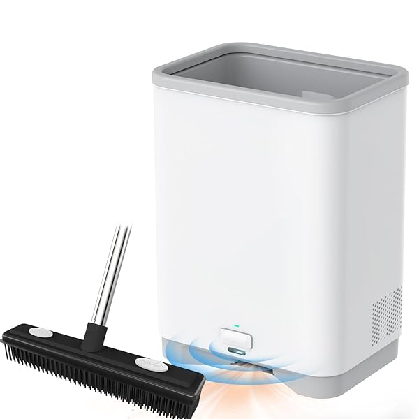 THAMTU TOUCHLESS VACUUM AUTOMATIC DUSTPAN CLEANER PET HAIR...