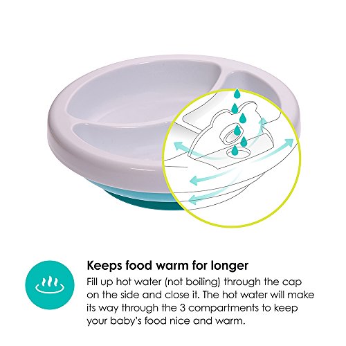 bblüv - Platö - Warming Plate for Baby (Aqua) - Thumbnail 5