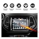 2017 2018 Jeep Compass Uconnect Touch Screen Car Display Navigation Screen Protector, RUIYA HD Clear TEMPERED GLASS Car In-Dash Screen Protective Film (8.4-Inch)