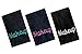 Luxury 100% Cotton Makeup Removal and Cleansing Embroidered Finger-Tip Towels by Home Bargains Plus , New Colors, Set of 3 Make-Up Finger-Tip Towels, Multi Pack 3 Colors