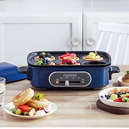 BZLEK Electric Skillet Pan with Lid, MultiFunction Electric Baking Pan