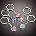 Zhanmai 5 Pack Nurse Gifts Keychains 2025 Nursing Week Appreciation Graduation Gift for Women Thank You Party(Pink, Blue, White, Purple, Mixed Color)