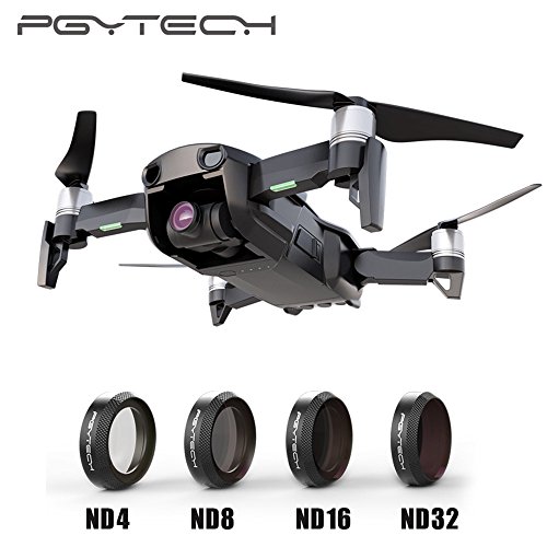 Besde Toy PGYTECH ND4+ND8+ND16+ND32 HD Camer Filter Kit Lens Filters For DJI MAVIC AIR (AS, DJI MAVIC Air ND)