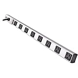 Tripp Lite 8 Right Angle Outlet Bench & Cabinet