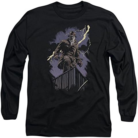 Long Sleeve Watchmen Rorschach Night Longsleeve Shirt Size L