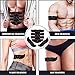 SHENGMI ABS Stimulator Abs Muscle Toner EMS Portable Rechargeable Gym Workout Training and Home Office Fitness Toning Belt Equipment for Abdomen